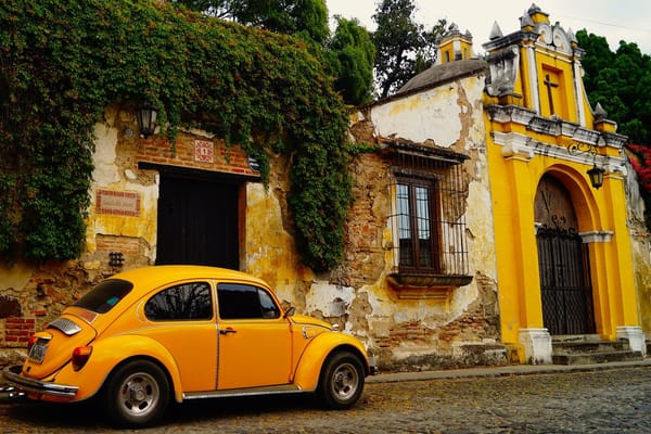 Antigua, la genuina capital de Guatemala