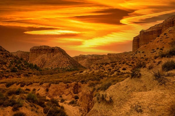 Descubriendo el desierto de Gorafe, las badlands de Granada