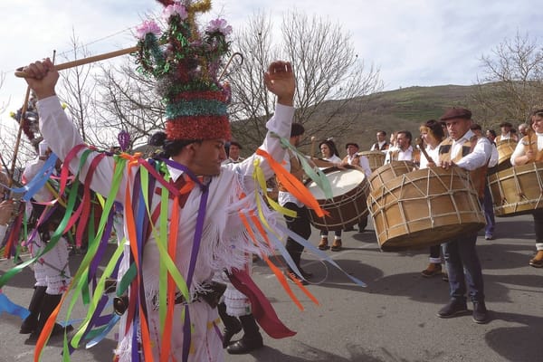 Vilariño de Conso presume de un carnaval legendario que gana la batalla al despoblamiento